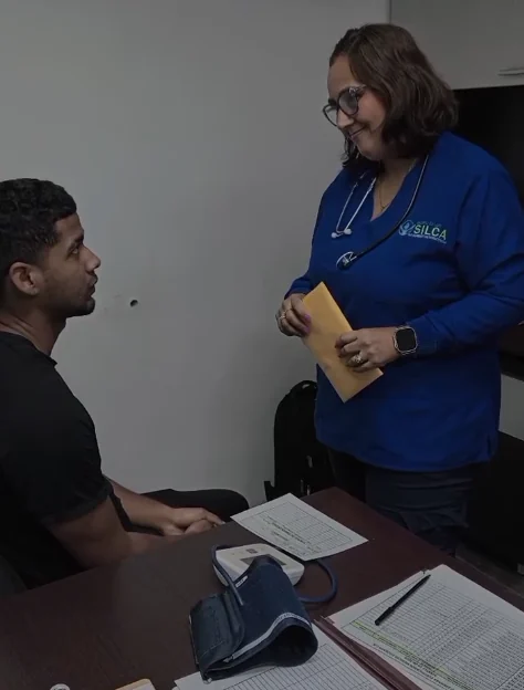 Consulta de salud ocupacional de Grupo Salud SILCA